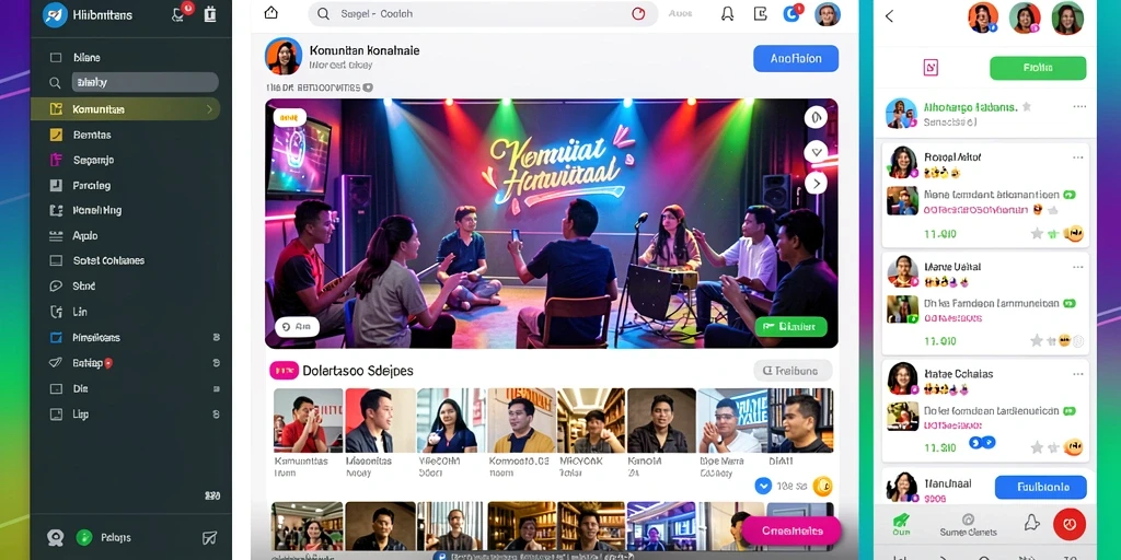 iya777 - Fitur chat yang memungkinkan komunikasi antar pemain.